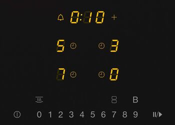 Miele KM7363FL spanhelluborð - Svart