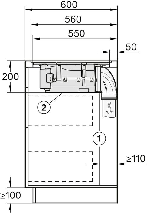 Miele spanhelluborð 80 cm með gufugleypi KMDA7272FLU