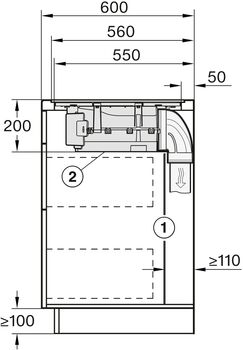 Miele spanhelluborð 80 cm með gufugleypi KMDA7272FLU