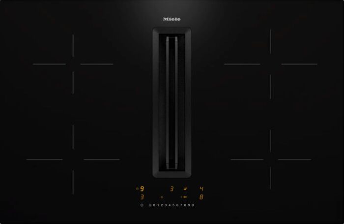 Miele spanhelluborð 80 cm með gufugleypi KMDA7272FLU