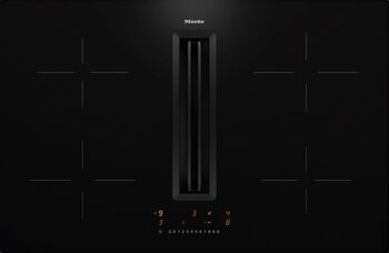 Miele spanhelluborð 80 cm með gufugleypi KMDA7272FLU