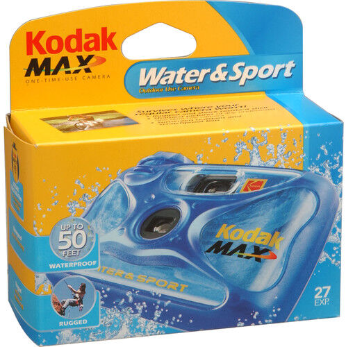 Kodak Water & Sport einnota myndavél - 27 myndir 