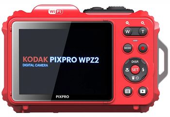 Kodak PixPro WPZ2 vatnsheld stafræn myndavél - Rauð