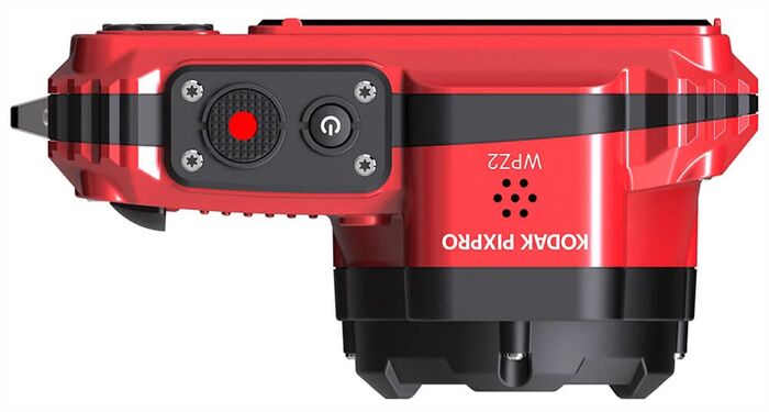 Kodak PixPro WPZ2 vatnsheld stafræn myndavél - Rauð