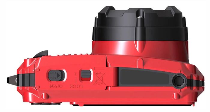 Kodak PixPro WPZ2 vatnsheld stafræn myndavél - Rauð