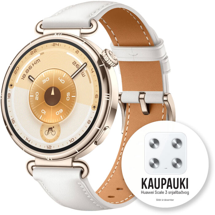 Huawei Watch GT 6 41mm snjallúr - Hvítt