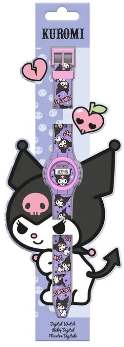 Barnaúr stafrænt LED - Hello Kitty Kuromi