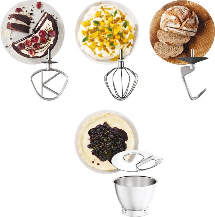 Kenwood Titanium Chef Baker hrærivél - Hvít