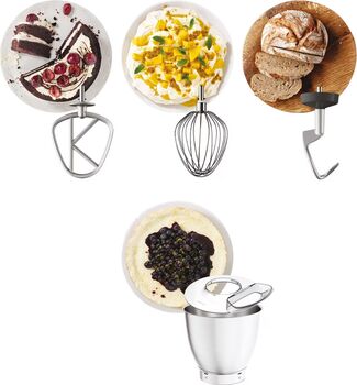 Kenwood Titanium Chef Baker Lite hrærivél - Hvít 