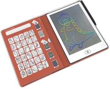 Kidywolf Kidydraw teiknibretti - Risaeðlur