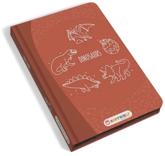 Kidywolf Kidydraw teiknibretti - Risaeðlur