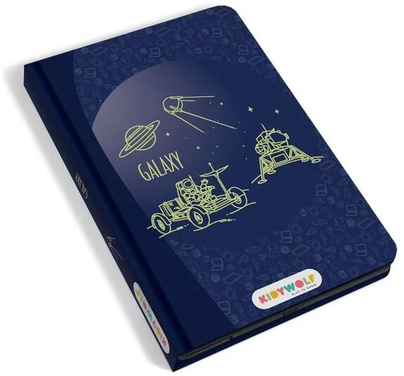 Kidywolf Kidydraw teiknibretti - Geimurinn