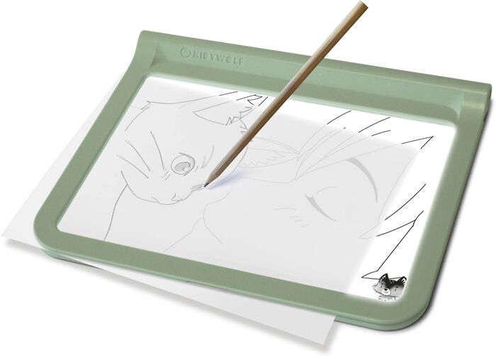 Kidywolf Kidydraw Pro teiknibretti - Grænt