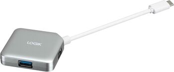 Logik USB-C í 4x USB-A fjöltengi