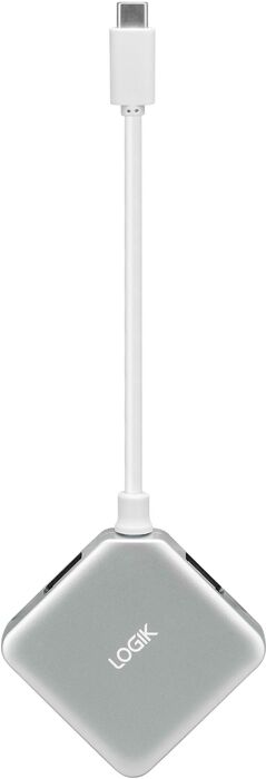 Logik USB-C í 4x USB-A fjöltengi