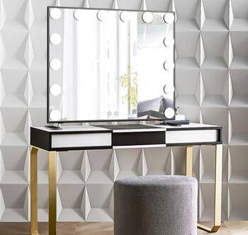 VBA Paris spegill 50 x 60 cm - Svartur