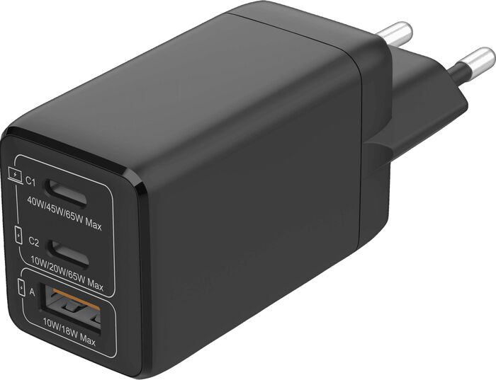 Logik 65W hleðslutæki með snúru
