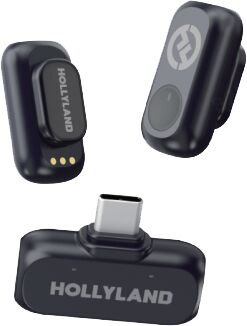 Hollyland Lark A1 Mini Duo hljóðnemar fyrir USB-C