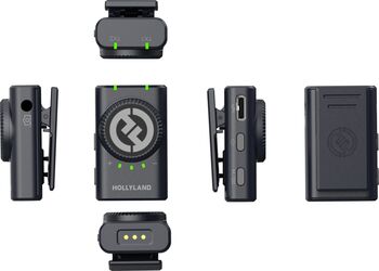 Hollyland Lark M2 Combo Lavalier hljóðnemasett