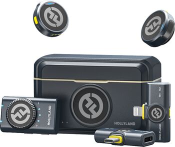 Hollyland Lark M2 Combo Lavalier hljóðnemasett