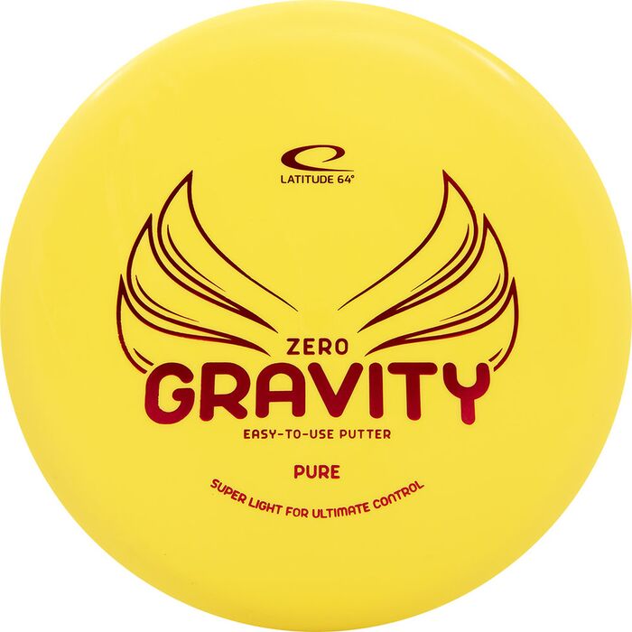 Latitude 64 Zero Gravity Pure folf diskur - Gulur