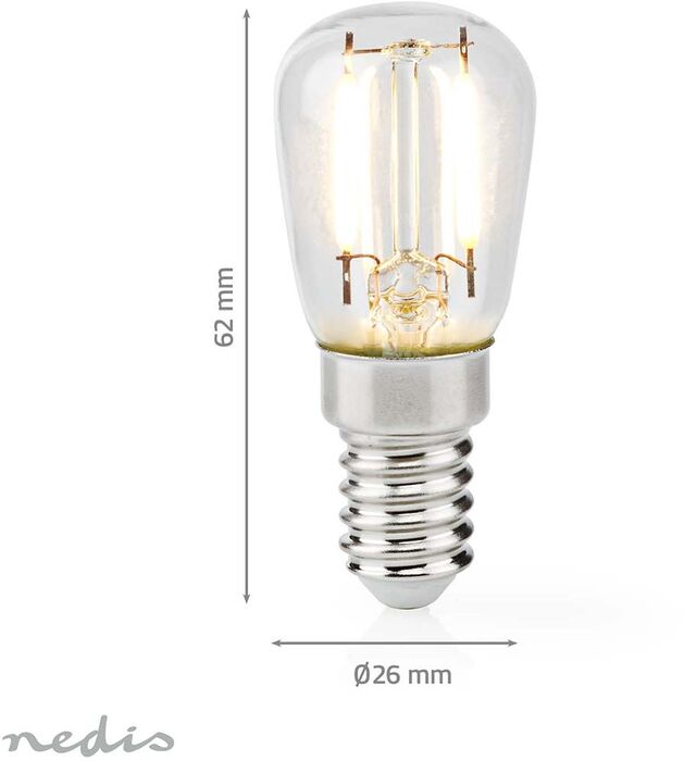 Nedis E14 LED pera f. kæliskápa 