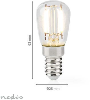 Nedis E14 LED pera f. kæliskápa 