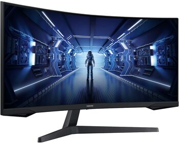 Samsung 34" Odyssey G5 WQHD boginn tölvuskjár