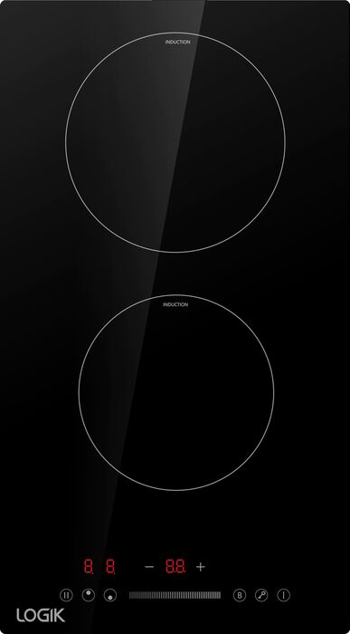 Logik tvöföld span borðhella LDIH300B23N
