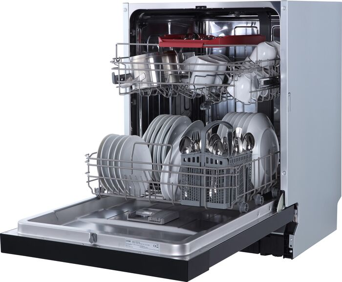 Logik uppþvottavél LDW60T24E - Svört