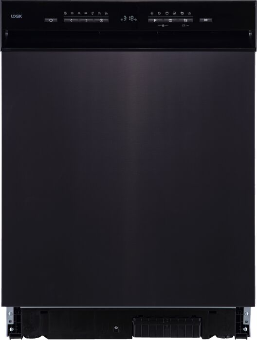 Logik uppþvottavél LDW60T24E - Svört