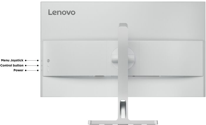 Lenovo 27" L27h-4A skjár - Hvítur