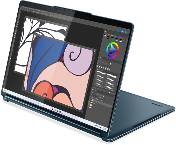 Lenovo Yoga Book 9 U7/32/1TB 13,3" 2-í-1 fartölva - Blá