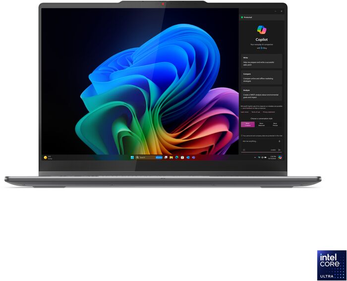 Lenovo Yoga 7 U7/16/1TB 14" fartölva - Silfur