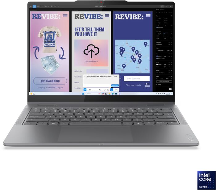 Lenovo Yoga 7 U7/16/1TB 14" fartölva - Silfur