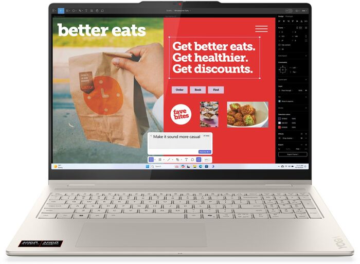 Lenovo Yoga 7 AI7/32/1TB 16" fartölva - Silfur
