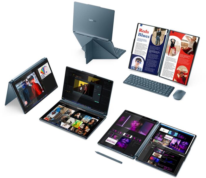 Lenovo Yoga Book 9 U7/32/1TB 14" 2-í-1 fartölva