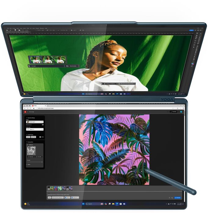 Lenovo Yoga Book 9 U7/32/1TB 14" 2-í-1 fartölva
