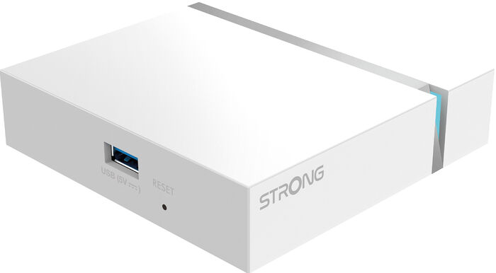 Strong Leap S3+V2 Google TV box - Hvítt 