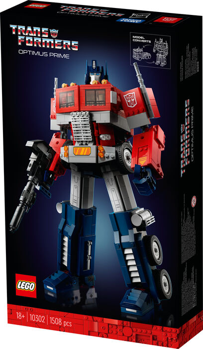 LEGO Icons Transformers Optimus Prime 10302
