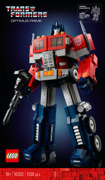 LEGO Icons Transformers Optimus Prime 10302
