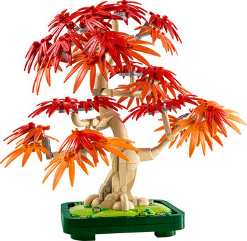 LEGO Botanicals rautt japanskt Bonsai hlyntré 10348