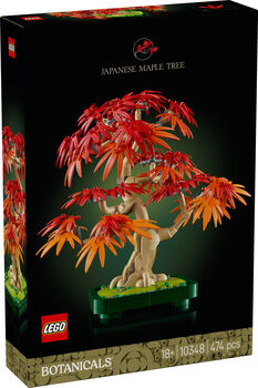 LEGO Botanicals rautt japanskt Bonsai hlyntré 10348
