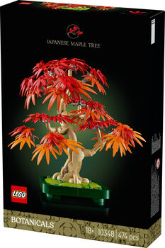 LEGO Botanicals rautt japanskt Bonsai hlyntré 10348
