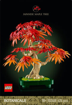 LEGO Botanicals rautt japanskt Bonsai hlyntré 10348
