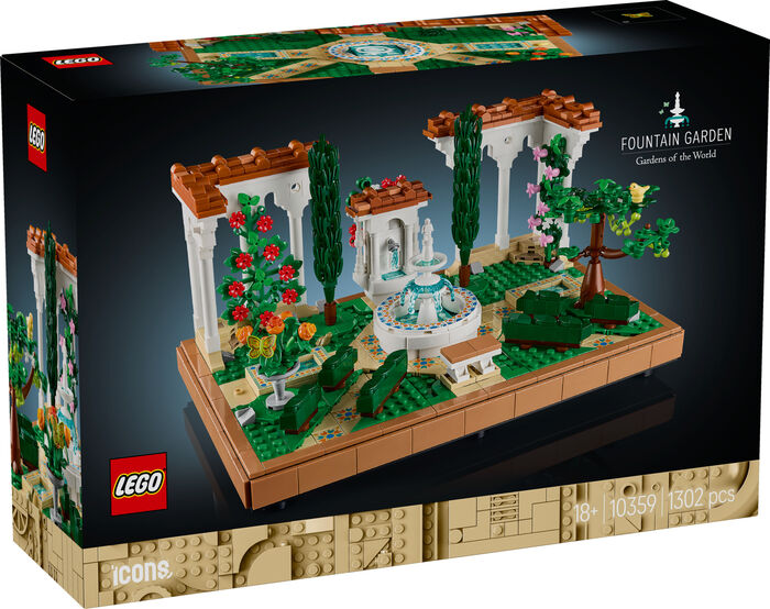 LEGO Icons Garður með gosbrunni 10359