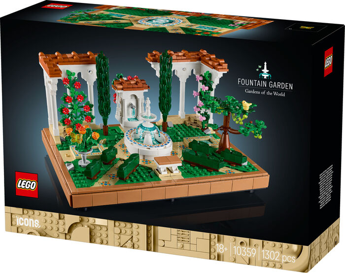 LEGO Icons Garður með gosbrunni 10359