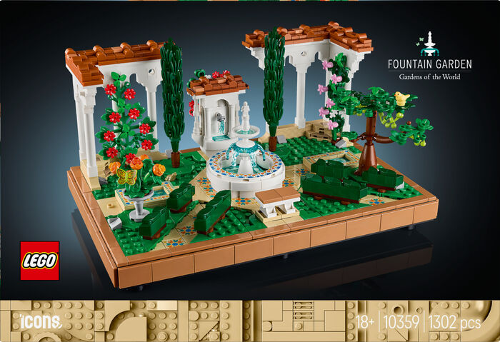 LEGO Icons Garður með gosbrunni 10359
