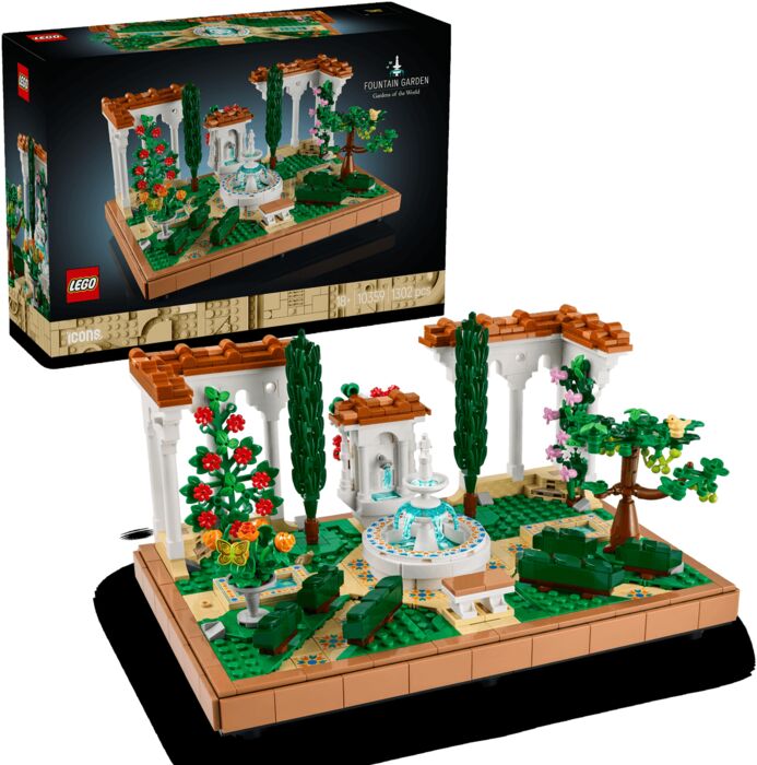 LEGO Icons Garður með gosbrunni 10359