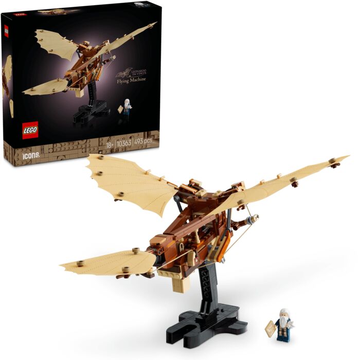 LEGO Icons Leonardo da Vinci’s Flying Machine 10363